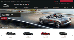 Desktop Screenshot of jaguarcary.com