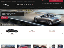 Tablet Screenshot of jaguarcary.com